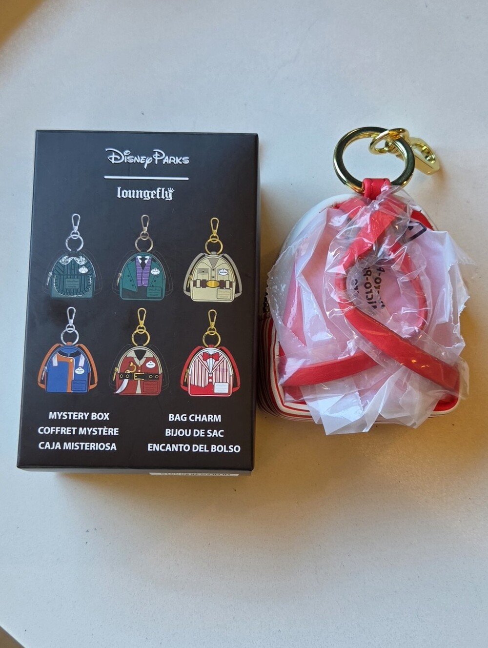 Disney Cast Costume Loungefly Mini Backpack Mystery Bag Charm - Picture 2 of 2